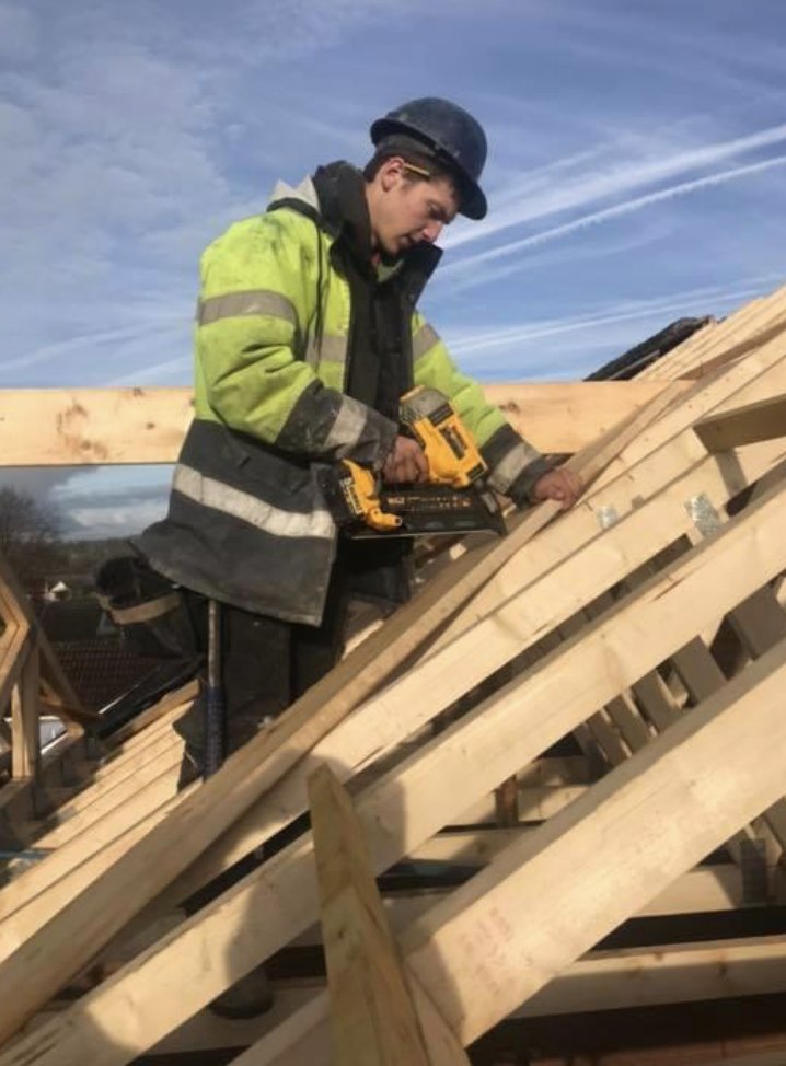 While we're looking forward to this year's 3rd Year Student Award winners, let's also congratulate all of those succeeding in 2020's competition!  Now working for himself here's Owen Phillips, who studied at @ColegSirGar.   Find his story on our new website coming soon!