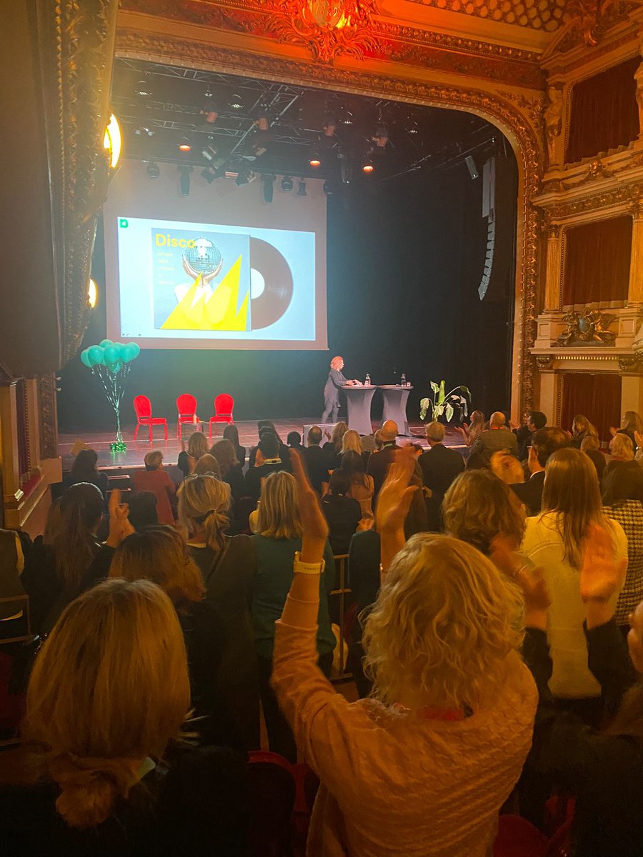 Standing ovations for Disco - where people data comes to dance #spotify #TheYearofRe #hrsummit2021 #hrtherealdeal