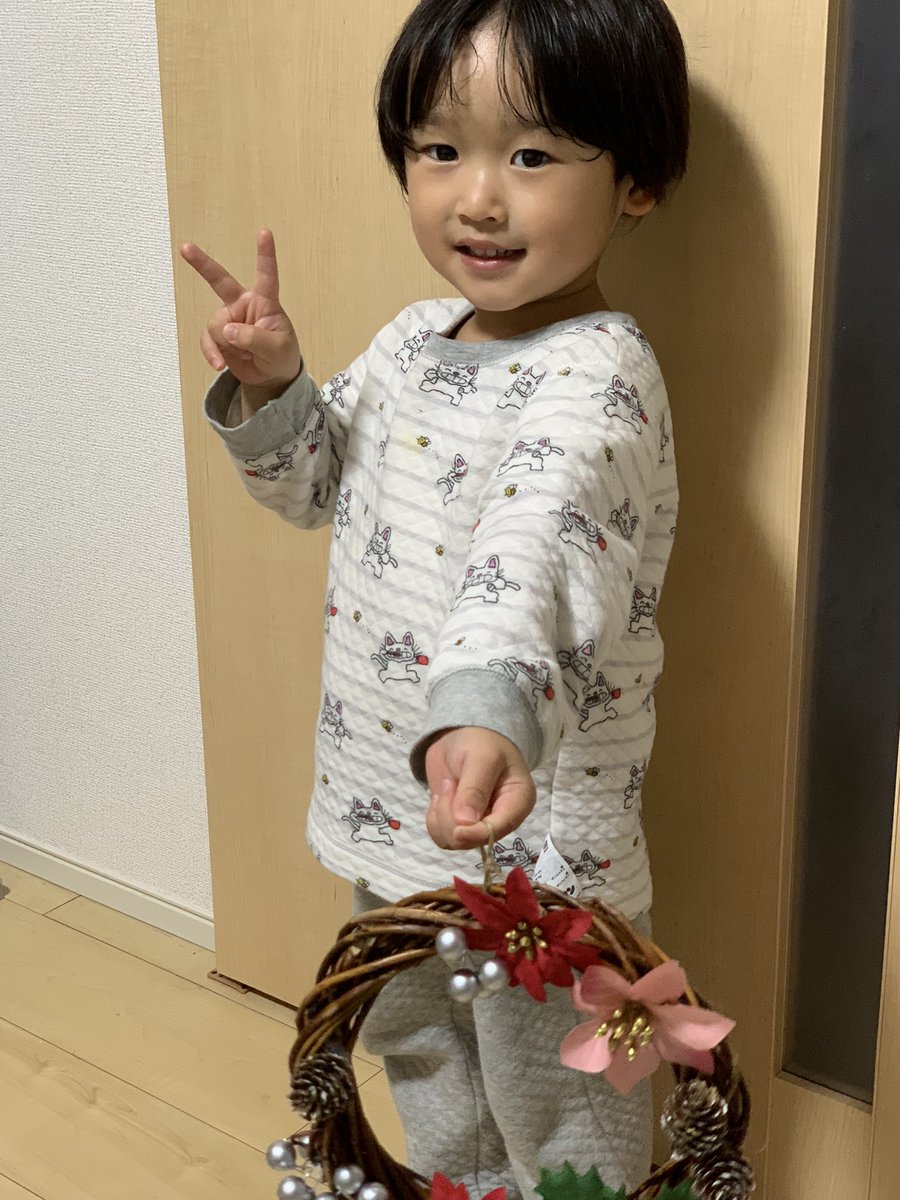 bobnick1915's tweet photo. ママと息子が作りました😊 https://t.co/pfwu17ChDw