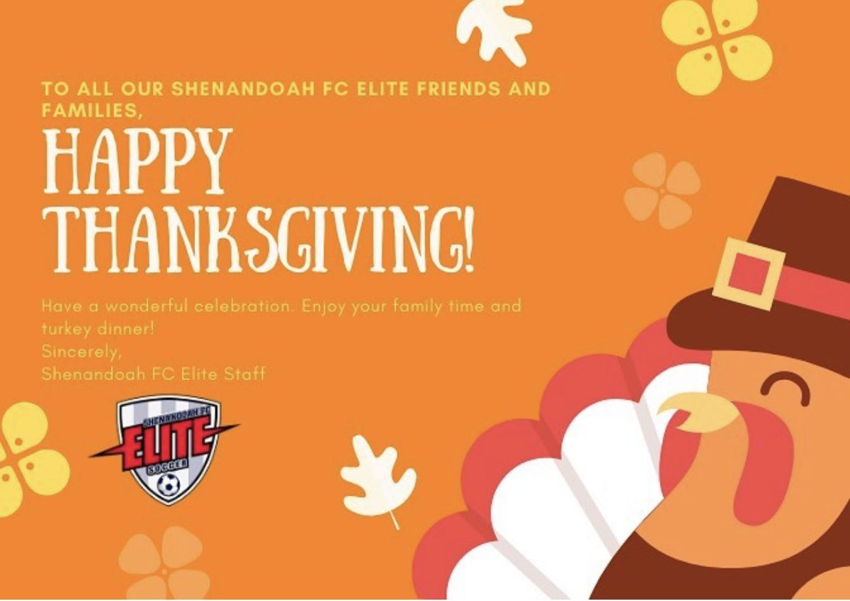 There’s a lot to be thankful for; first among them is family. From our work family to yours, #HappyThanksgiving ! 🦃🍂 <a href="/vayouthsoccer/">Virginia Youth Soccer</a> <a href="/NCSL2/">NCSL</a>