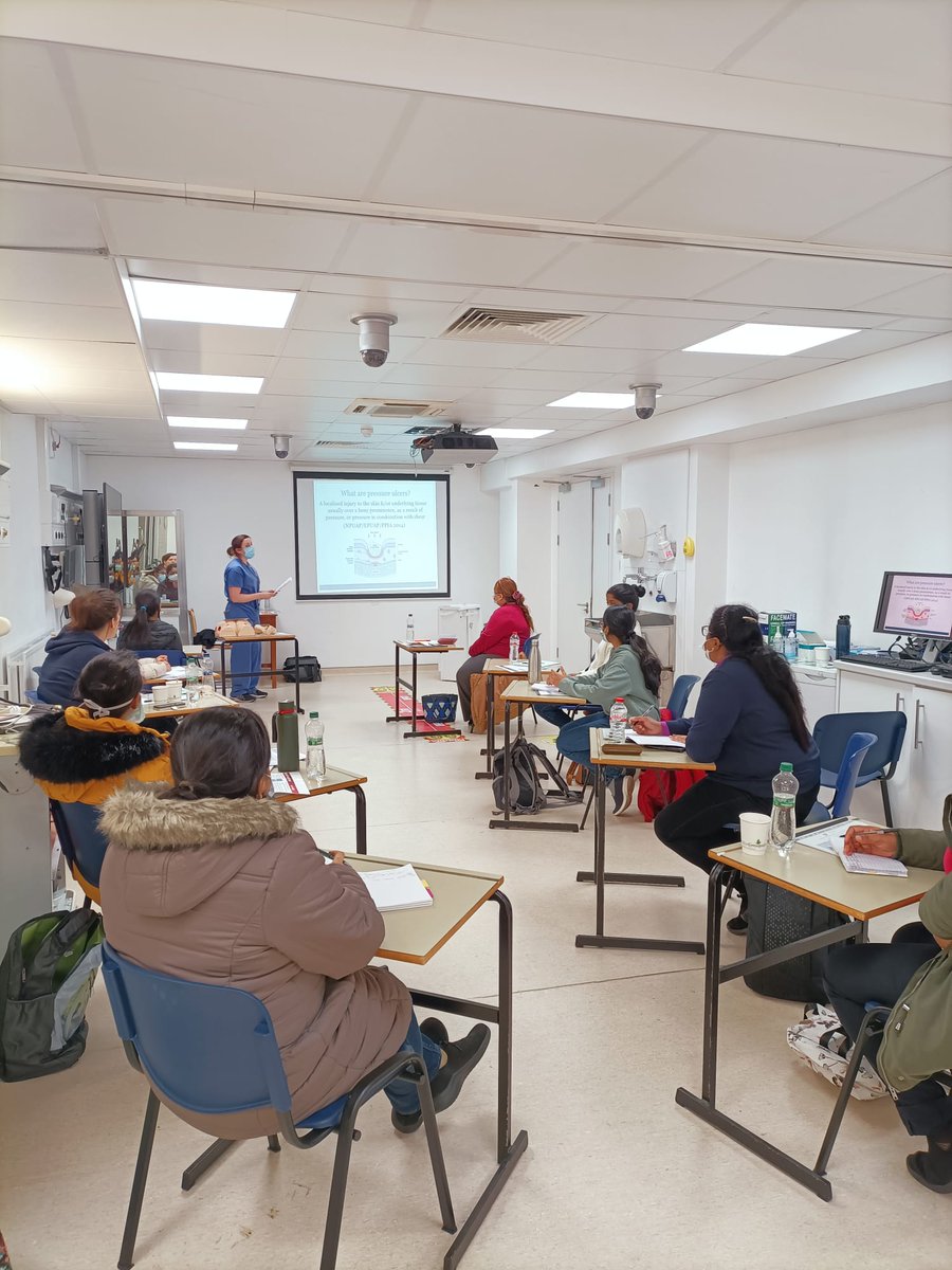 With pressure ulcer awareness month coming to a close, I was delighted to present at the clinical skills enhancement for our new nurse on pressure ulcer prevention and management <a href="/stjamesdublin/">St James's Hospital</a> <a href="/Lins1486/">Linto Thomas</a> <a href="/valerie_brien/">Val O'Brien</a>