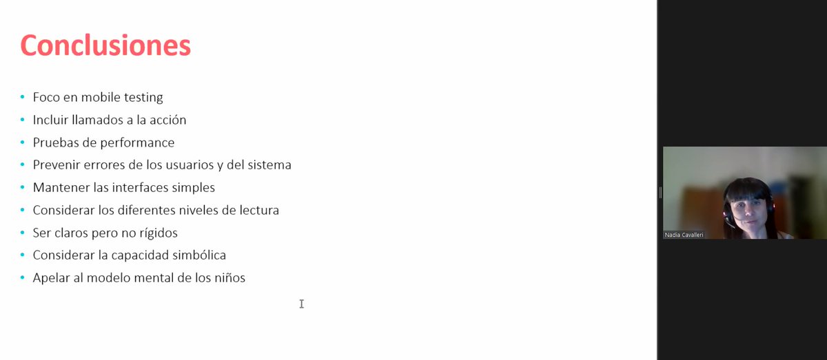 ITI_TIC's tweet photo. Entonces, ¿cómo debe ser una aplicación pensada para niños?
✅ @NadiaCavalleri aporta unas conclusiones que siempre deben tenerse en cuenta para un #software correcto 👇
#VLCTESTING21 #YoCreoEnElTesting https://t.co/UD0NXAaj4G