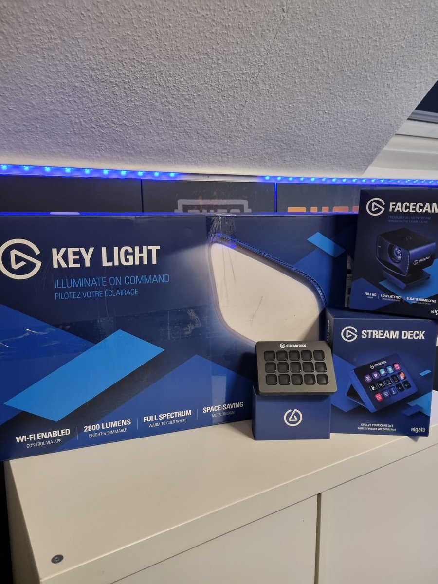 Mega Bundle von <a href="/elgatoDE/">Elgato DE</a> vom Postboten bekommen. Nur das Beste für den Stream! Nice!

Nutzt auch den Black Friday Sale und pusht euren Stream e.lga.to/BF2021