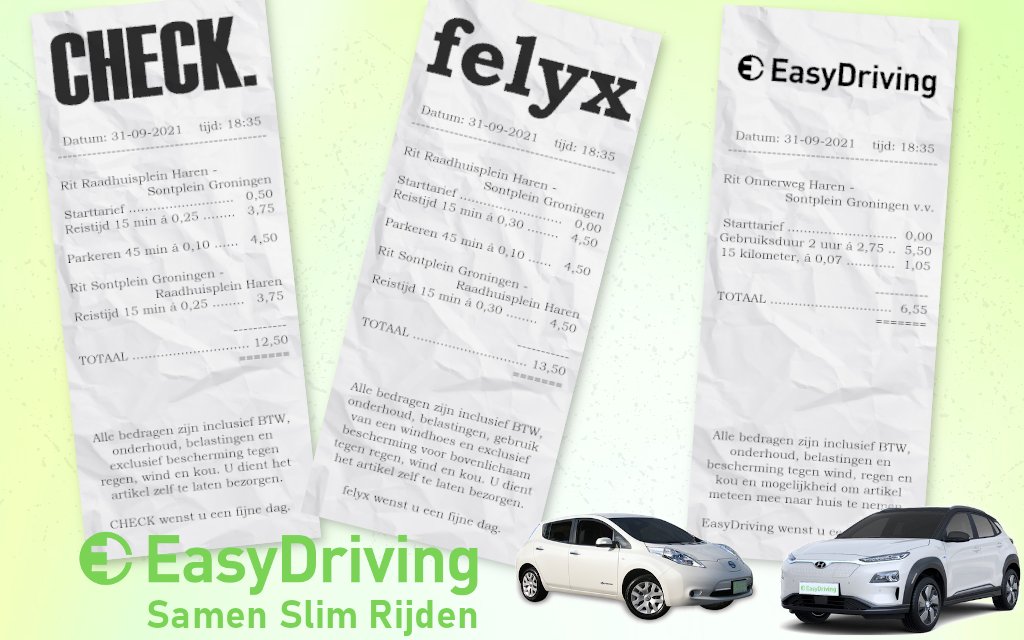 EasyDrivingNL's tweet photo. Wist je dat het in veel gevallen goedkoper is om met een EasyDriving deelauto te rijden dan met een deelscooter?
Bekijk maar eens het praktijkvoorbeeld op https://t.co/xrFZWmHPI5
#prijsvergelijking #praktijkvoorbeeld #easydriving #deelauto #electrischrijden #duurzamemobiliteit https://t.co/Vmi8MZEpl8