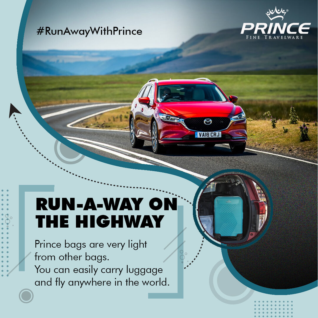 PrinceTravelbag's tweet photo. A comfortable travel bag is more valuable while traveling. 
With Prince Travel bags,  you will get quality with comfort. 
.
.
#RunAwayWithPrince #travelbag #luggage #princetravelbag #princetravelware #princetrolleybags #madeinIndia #travelindia https://t.co/avm9gLNkV9