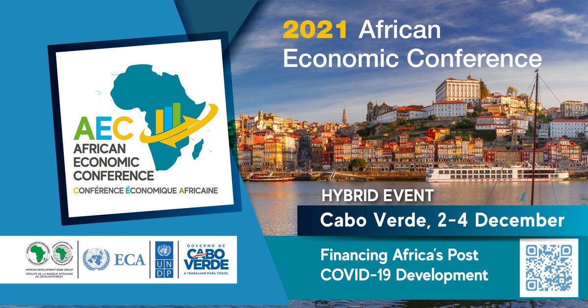 AfDB_Group's tweet photo. #AfricanEcon2021 : Rejoignez la BAD, le @PNUD et @ECA_official pour discuter de " Financer le développement de l'Afrique après la #Covid19 " lors de la Conférence économique africaine 2021. 

Inscrivez-vous pour participer à #CaboVerde, ou virtuellement : https://t.co/ykdt4F40yQ https://t.co/W1kHZZnakg