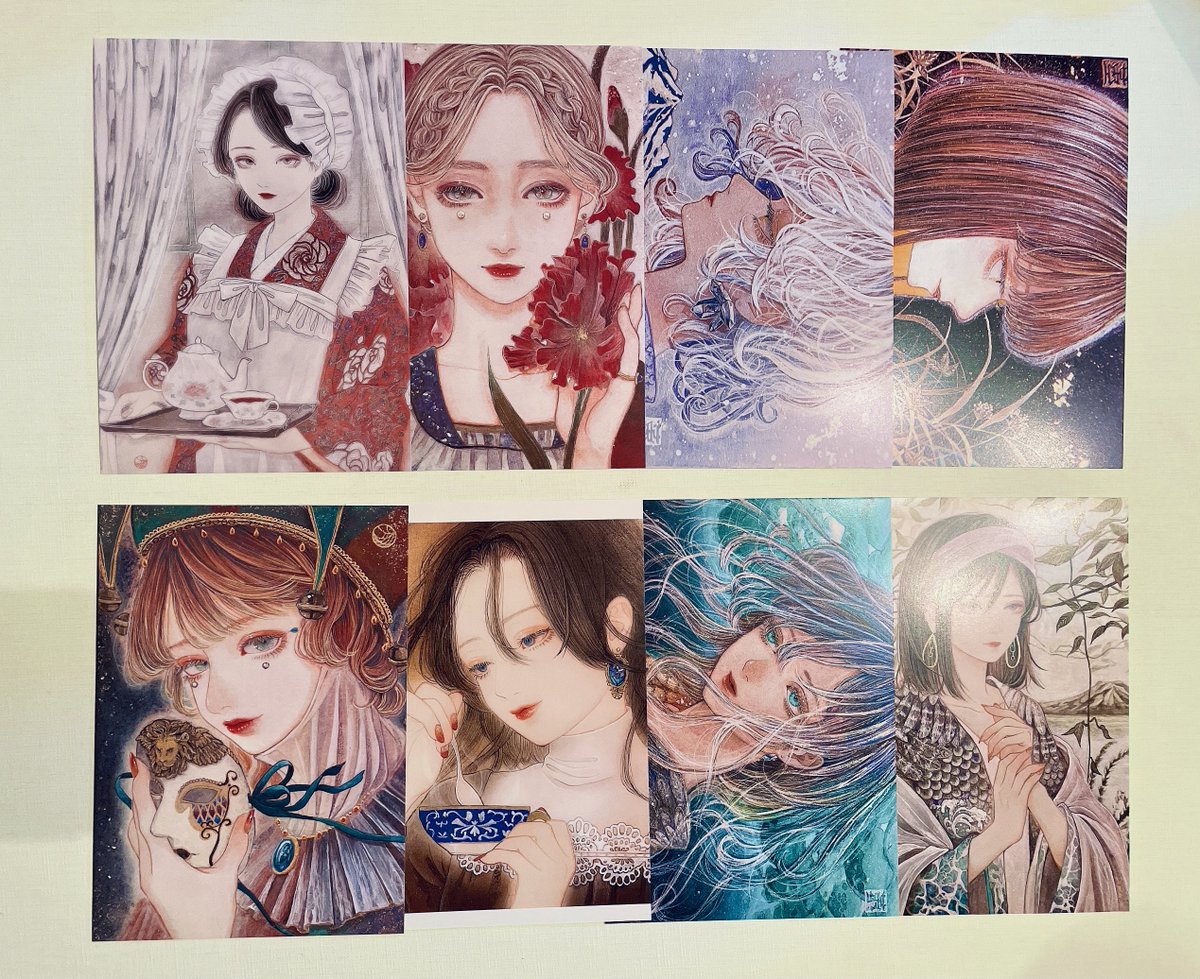週末の土日の27、28日は喫茶TEAVRILさんでの展示会です。
私は小作品と、イラストカードを置かせて頂きます。2年?ぶりに一新して12種刷りました🍃

どうぞごゆっくり喫茶と展示を楽しんでくださいませ…✨展示の観覧だけも可能とのことです✨
◇Tea room Orange Pekoeさん(高円寺)にて 