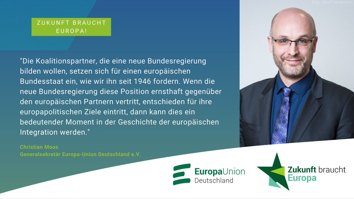 @europaunion.bsky.social (@europaunionde) on Twitter photo Gestern hat die #Ampel 🚦 ihren #Koalitionsvertrag vorgestellt, der viele unserer Forderungen enthält, wie <a href="/ChristianMoos/">Christian Moos</a> festhält. Die #Zukunftskonferenz soll u.a. zur Weiterentwicklung zu einem föderalen 🇪🇺 Bundesstaat führen. 👉 cutt.ly/lTXKFuF #ZukunftBrauchtEuropa Gestern hat die #Ampel 🚦 ihren #Koalitionsvertrag vorgestellt, der viele unserer Forderungen enthält, wie <a href="/ChristianMoos/">Christian Moos</a> festhält. Die #Zukunftskonferenz soll u.a. zur Weiterentwicklung zu einem föderalen 🇪🇺 Bundesstaat führen. 👉 cutt.ly/lTXKFuF #ZukunftBrauchtEuropa