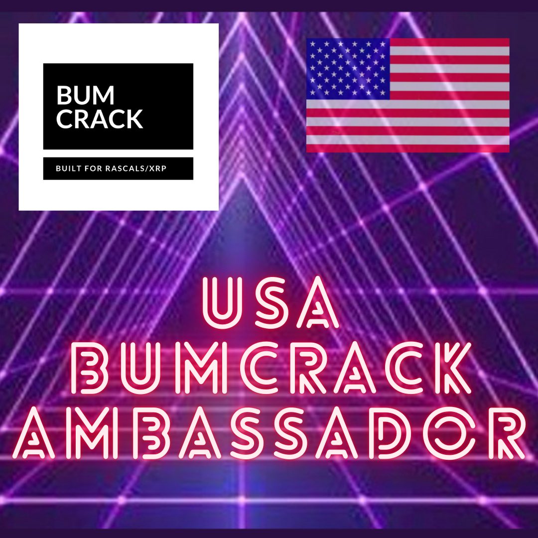 @BumCrackXRP Super excited!  I will be running the giveaway from USA today as well!  Super excited to send #BUMCRACK flying! 🚀🚀🚀 Anyone interested in participating, give me a follow and turn alerts on so you may enter! 🎉🚀