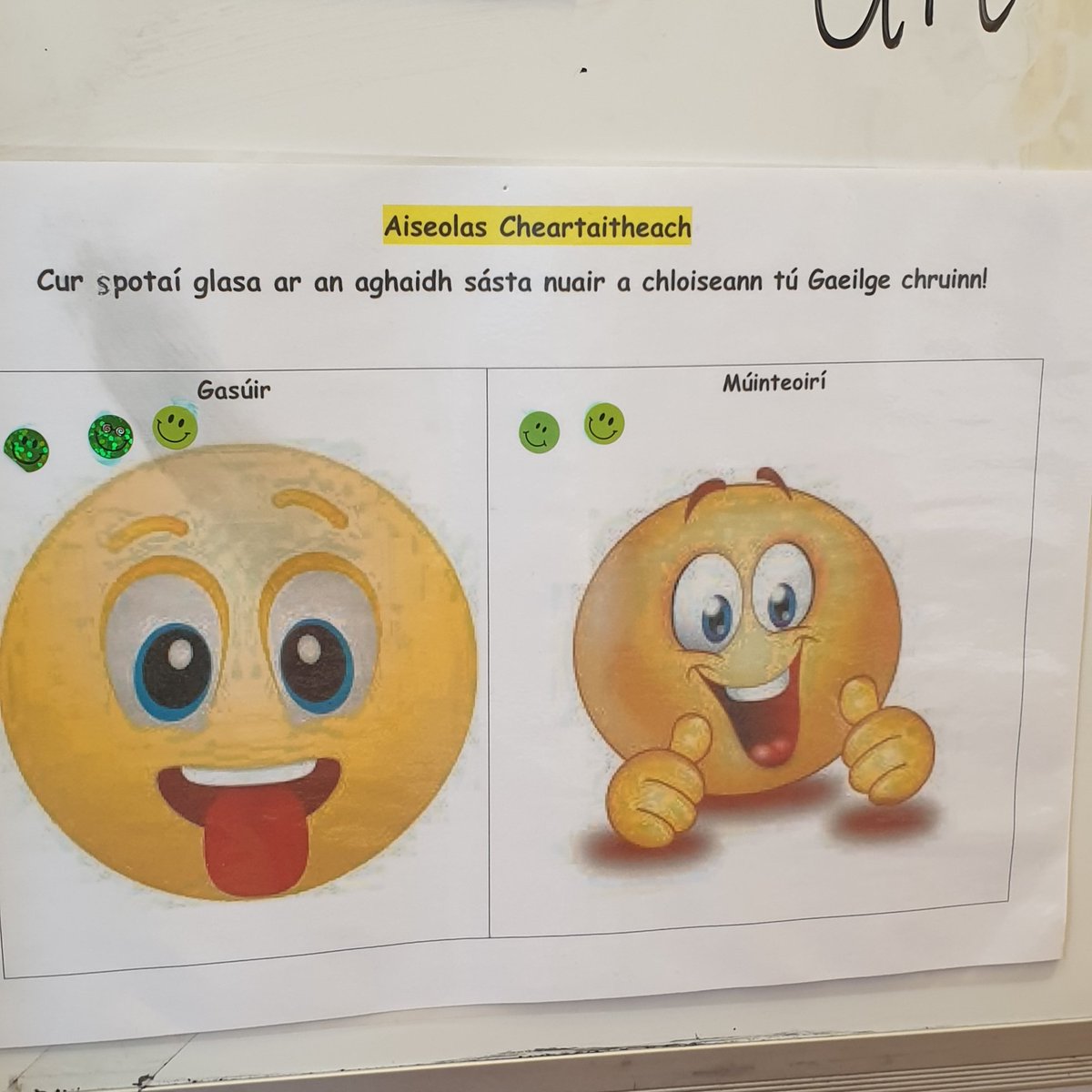 Aiseolas Cheartaitheach: Gasúir v Múinteoirí! Béim ar chruinneas teanga i SNC 🤪
<a href="/MOidMIC/">Gaeilge i nDámh an Oideachais CMgS</a> #féastafoghlama