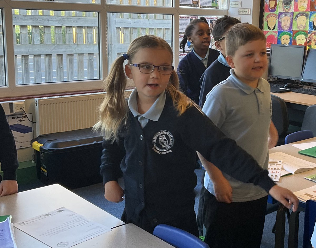 St_Wilfrids_CE's tweet image. Lots of super movers in Year 3 this morning, learning their 8 times table. #timestables #bbcteach