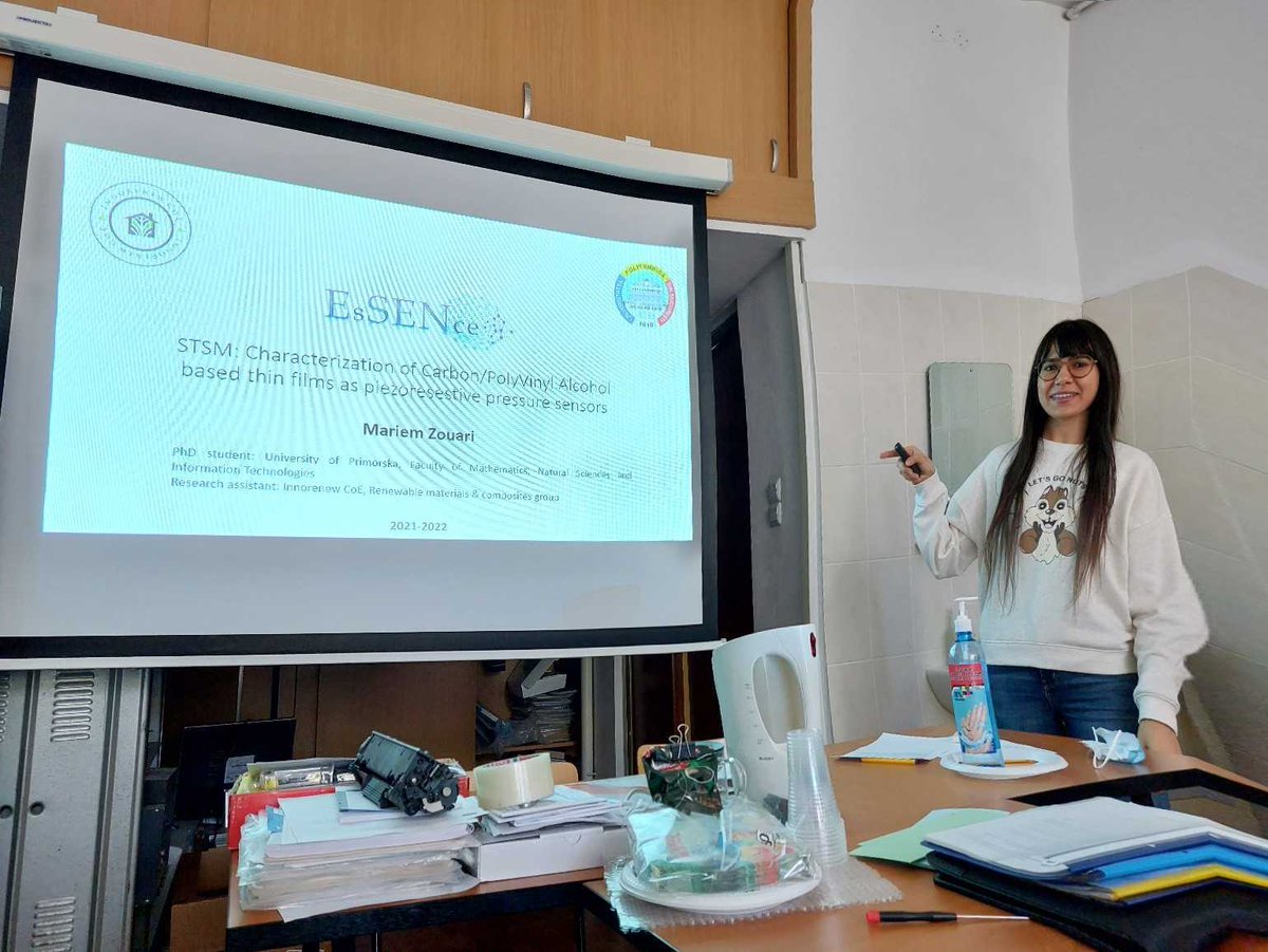 InnoRenewCoE's tweet image. Mariem Zouari completed a two week STSM at @upb1818 in the Center for Microscopy-Microanalysis and Information Processing (CMMIP) with Dr. Stefan Stanciu and was supported by @CostEssence.

#InnoRenew #COST #CostEssence #biobased #composites