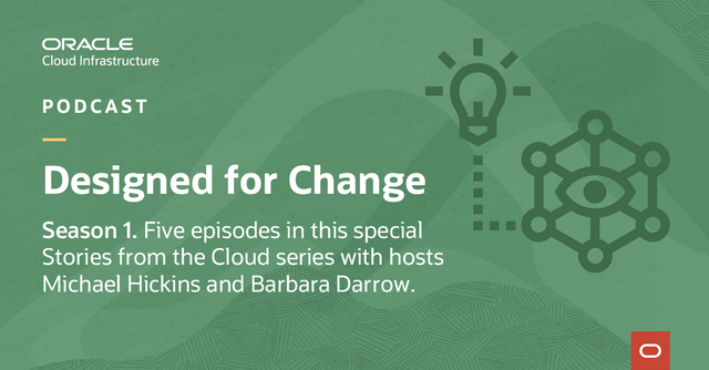 #PODCAST Designed for Change from @Oracle. You get to hear #IndustryExperts talk about effective ways to #innovate with #cloud, along with discussions on #cloud #security, #datagrowth, and the rise of #remotework. bit.ly/3r95HzK