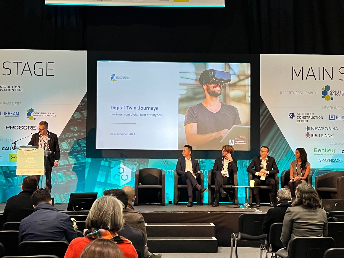 We are with <a href="/Cambridge_Uni/">Cambridge University</a> researchers discussing digital twins. Digital twins are a way of getting better insights about the assets you commission, design, construct or manage, enhancing their performance and the outcomes. #DW2021 bit.ly/DigitalTwinJou…
<a href="/NicolaNcla/">Nicola Moretti</a> <a href="/sakthys/">Sakthy Selvakumaran</a>