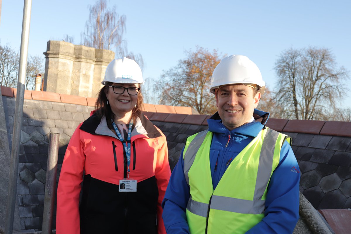 RBNHSFT's tweet photo. This week saw the wrapping come off our new £1.5million Staff Wellbeing Centre.

With funding from @RoyalBerksChar - our new centre opening next year will feature a gym, yoga rooms and wellness spaces and is part of our ongoing commitment to our staff's health and wellbeing https://t.co/tAaumuGrvB