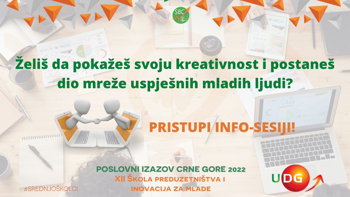 Ukoliko ž𝙚𝙡𝙞š 𝙙𝙖 𝙥𝙤𝙠𝙖ž𝙚š 𝙨𝙫𝙤𝙟𝙪 𝙠𝙧𝙚𝙖𝙩𝙞𝙫𝙣𝙤𝙨𝙩 𝙞 𝙗𝙪𝙙𝙚š 𝙙𝙞𝙤 𝙢𝙧𝙚ž𝙚 𝙪𝙨𝙥𝙟𝙚š𝙣𝙞𝙝 𝙢𝙡𝙖𝙙𝙞𝙝 𝙡𝙟𝙪𝙙𝙞, priključi se 𝙄𝙉𝙁𝙊-𝙎𝙀𝙎𝙄𝙅𝙄 putem LINKA --&gt;
 docs.google.com/forms/d/1MBfKW…

Informiši se! 🙌

Vaš SBC tim!

<a href="/UDG_Montenegro/">UDG</a>