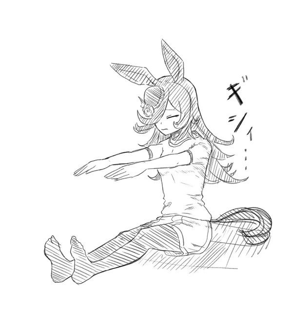 また線画練習にお題箱にきたやつとかこんな感じで描いていこうと思ってます 