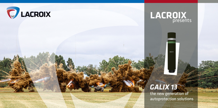 LACROIX_Defense's tweet photo. #EDEX2021 #GALIXAOS DAY 2 Want to know more about #SmartProtection #GALIX #A&N system&mun ? @LACROIX_Defense team will showcase its range of land solution.
Fitted for #LAV #APC #MBT.
#Masking #VehiclesSurvivability
meet us on #FrenchPavilion by @GICAT_FR https://t.co/CL4owygFRj