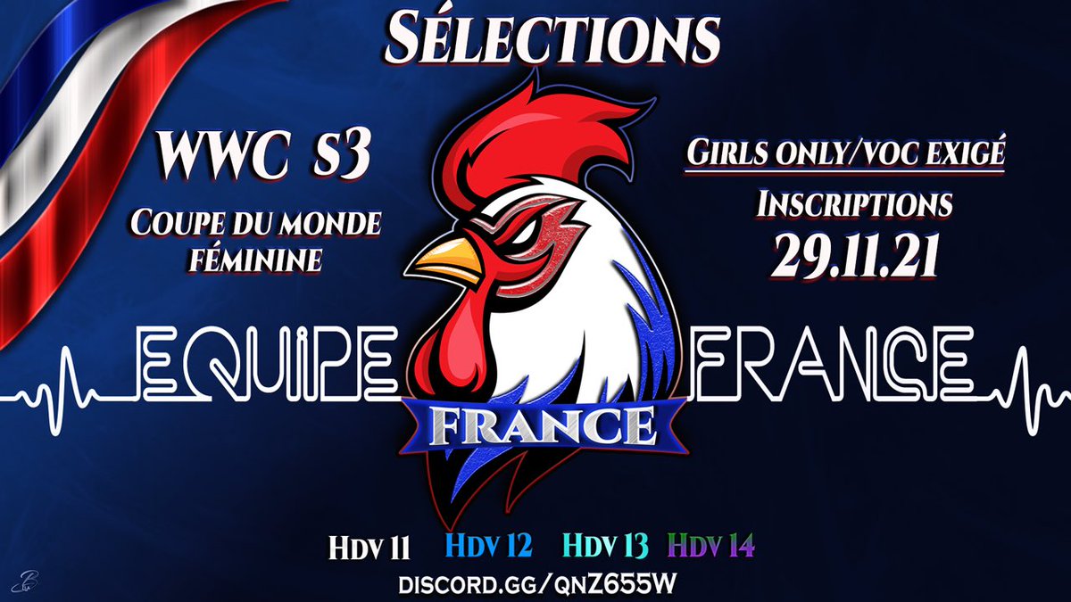 Team France CoC tweet media