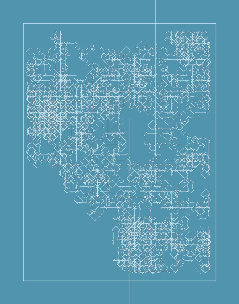 r0zk0's tweet photo. A simple algorithm that creates amazing variety. 
#nft #generativeart #creativecoding #processing https://t.co/Q0yRCAfX8M
