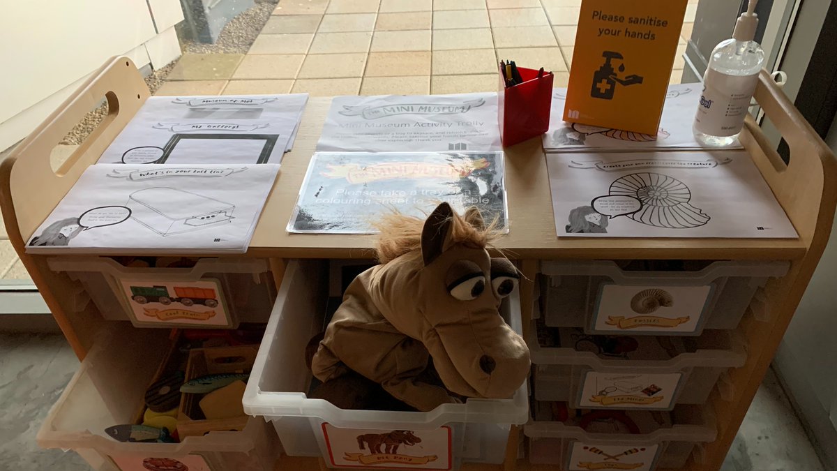 Woodhorn's tweet photo. Come and play with our activity trollies at Woodhorn! Ideal for little ones age 3+ there's a little explorer, storytelling and curious curator drawer. 
Free as part of your annual pass with plenty space to enjoy. @ace_thenorth @N_landCouncil 
@VisitNland #museumexplorers https://t.co/64FtLUaxTw