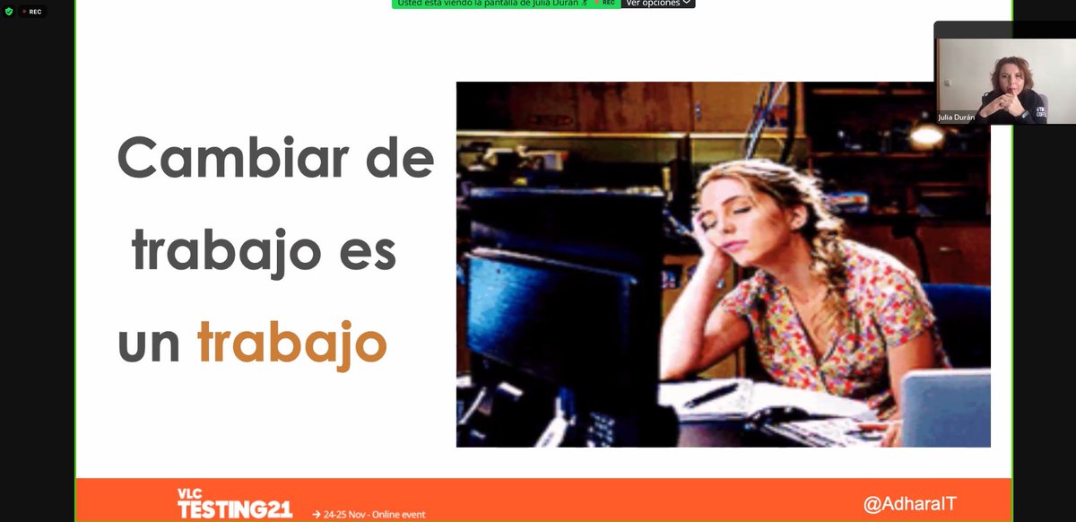 del1771's tweet photo. @AdharaIT "Cambiar de trabajo es un trabajo en sí" Julia encontró equipos de #RRHH con muchas ganas de impulsarla y ayudarla. ¿Sabías que en @ITI_TIC
tenemos un montón de posiciones abiertas de empleo, eh, eh 🧐puees ahí lo dejo!!, y, SE-TU-MISMO #VLCtesting21 #yocreoeneltesting https://t.co/KvLekC5RTo