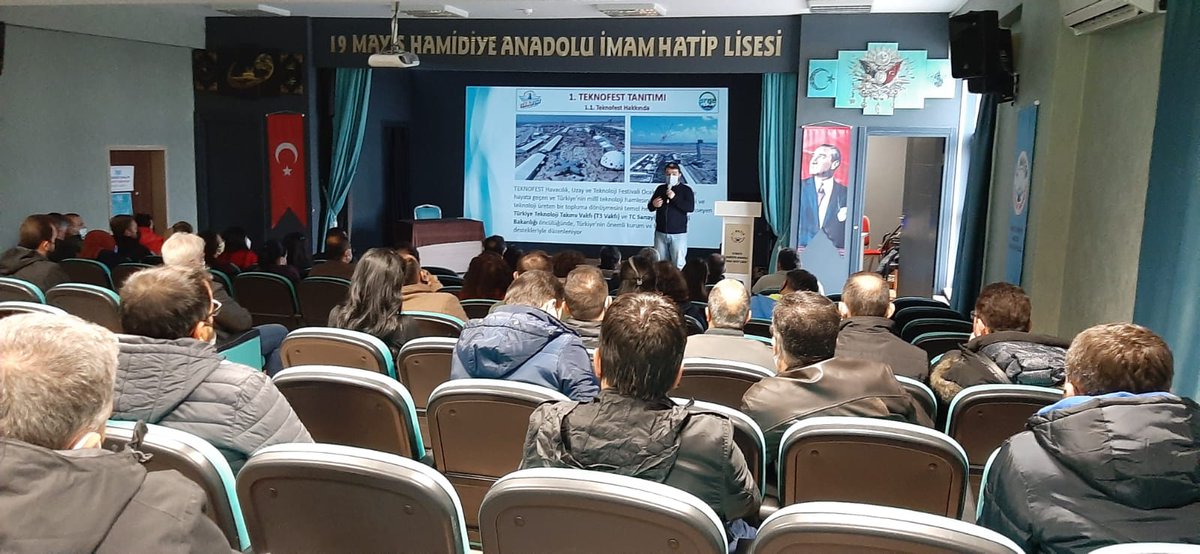 HuseyinAydinOrt's tweet photo. Teknofest 2022 Hazırladıkları  Başladı.
@tcmeb @samsunmem @gokhanmurat1
@19Mayis55MEM @omerdemirkol55
@demiraydin1976 @hasimdalkiran
@cemil1aydin
https://t.co/L0vkIC6wBX https://t.co/vtUrUSWgk1