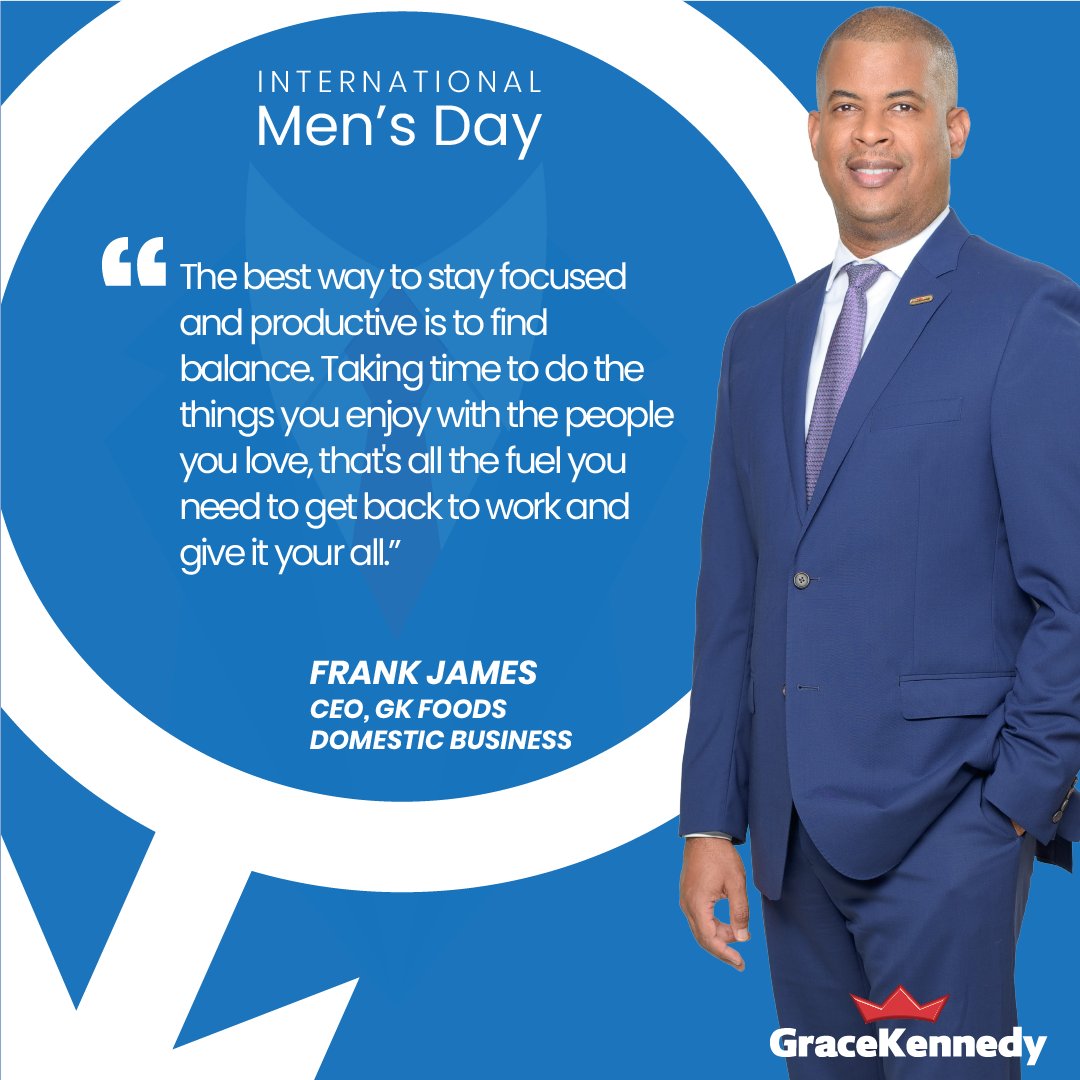 GraceKennedyGrp's tweet photo. We took the opportunity of International Men’s Day last week to ask our GK male executives what are some of the lessons they live by. Stay tuned all week to hear what they had to say #IMD2021 https://t.co/jLV6xXsRSb
