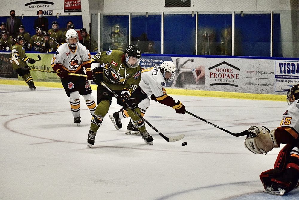 VoodoosNOJHL's tweet photo. GAMEDAY! It’s a battle between the top two teams in the NOJHL tonight at the Sportsplex as we welcome the Timmins Rock to town!
🆚: @TimminsRock
🕑: 7:00 PM
🏟: Powassan Sportsplex
📺: @MyHockeyTV
#️⃣: #FindAWay | #POWvsTIM https://t.co/Kj2CUtNZQC