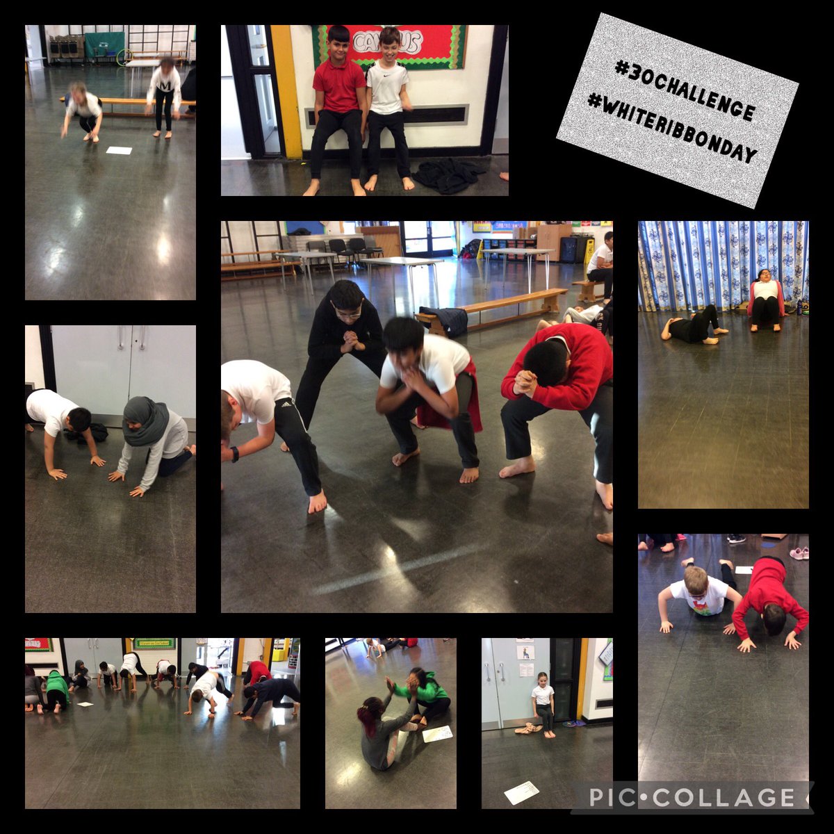 eveswellprimary's tweet photo. Y5-OS took part in a number of different challenges for White Ribbon Day. #WhiteRibbonDay2021 #30reps
On average, 30 children a day in Gwent are affected by incidents of domestic abuse where the police are called. https://t.co/xUzGExjK2n