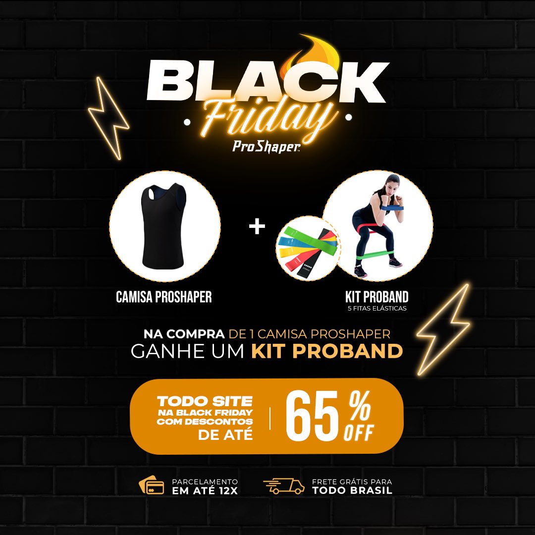 proshaperbr's tweet photo. E nossa Black está no ar! 
Garanta já a sua com nosso super desconto e seja #timepro ⚡️💪🏽 https://t.co/HBZcbcvwAe