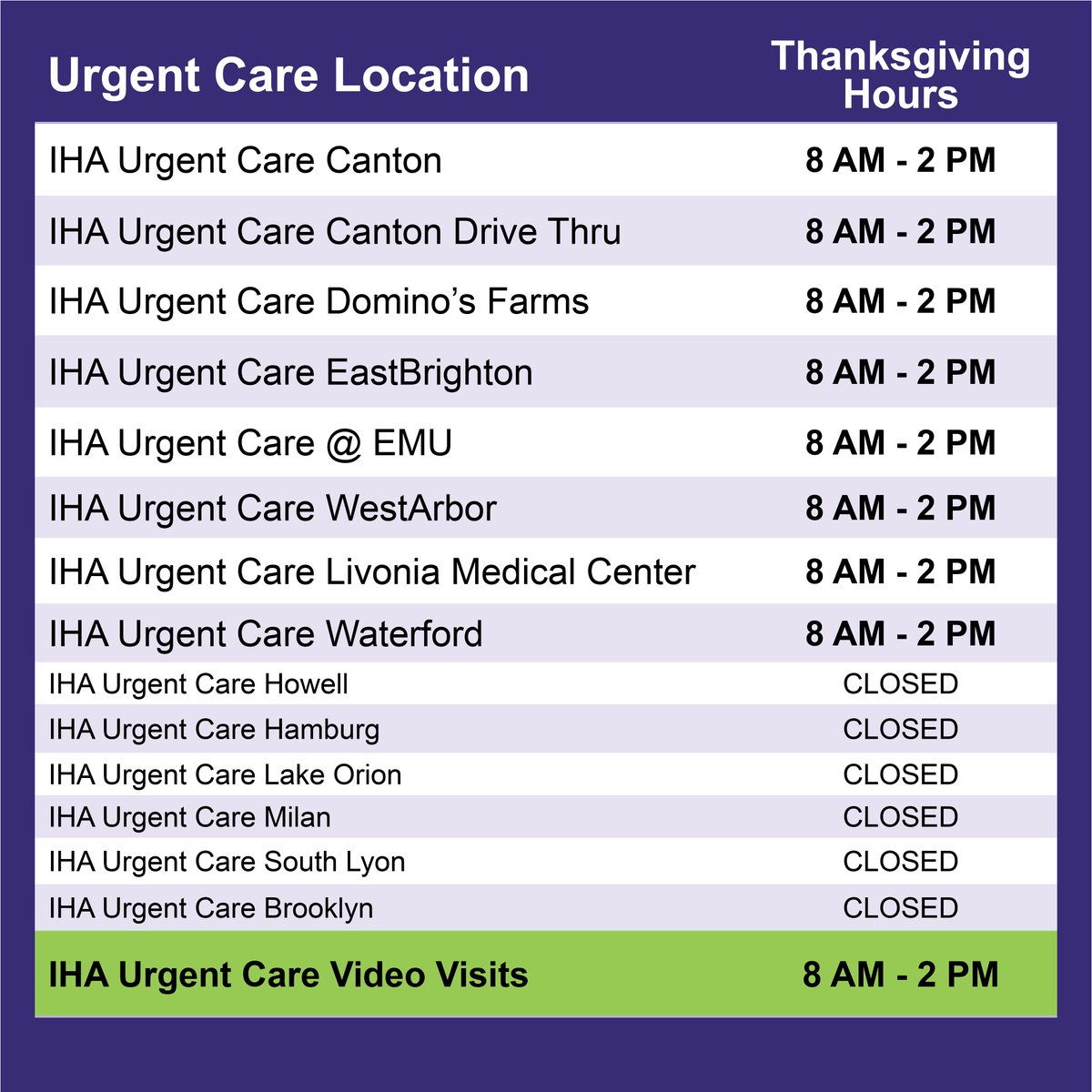 Trinity Health IHA Medical Group tweet media