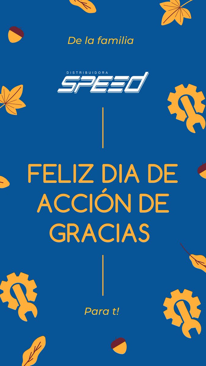distspeed's tweet image. Damos #GRACIAS por nuestras vidas, por cada compañero/a, por cada proyecto, cada recomendación; sobre todo, por la oportunidad de servir y dibujar una sonrisa de satisfacción en nuestros clientes. Gracias por darle sentido a SPEED, los más rápidos en mantenimientos! #ThanksGiving