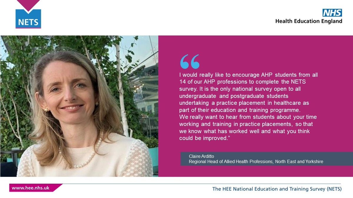 NHSE Workforce, Training and Education - NEY tweet media