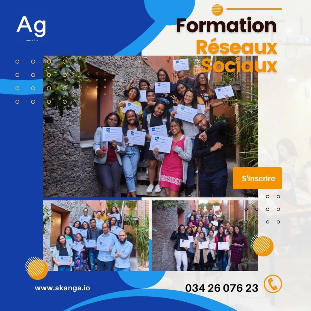 FormationAkanga's tweet photo. Vous souhaitez ajouter une étoile à votre CV✨
Vous voulez découvrir comment gérer efficacement et propulser votre entreprise/ activité sur les réseaux sociaux💻
➡️Rejoignez notre formation du 06 au 10 décembre et développez de nouvelles compétences.🥇
🔥https://t.co/twiL1g1eNa https://t.co/yNQ4mnwn7m