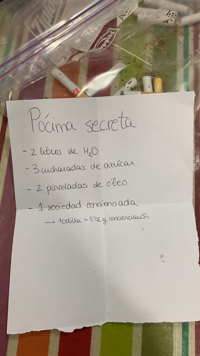 p_sollution's tweet photo. Acabamos de desvelar la receta que va a usar nuestra científica. ¿Que creéis que hará con ella? ¡Sigue atento a nuestras redes para saber que se trae entre manos! #SeTeHaCaido https://t.co/O0GMioQSY7