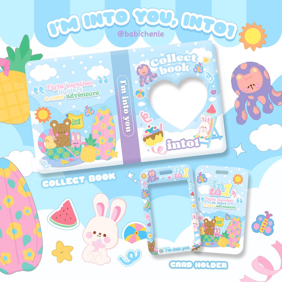 — รีทวิตสุ่มแจก 1 เล่ม (ฟลว.ส่งฟรี)

Pre-order: I’m INTO you, INTO1 🏖🍍🐙
⏳วันนี้ - 5 ธ.ค. เวลา 21:00

⛵️ Collect Book เล่มละ 350 บาท
สั่งภายใน 28 พ.ย. แถม card holder ทันที!!

🦑 Card holder ชิ้นละ 39 บาท

สั่งได้ที่: forms.gle/hczstYC1DQRE5i…

#ตลาดนัดINsider #ตลาดนัดINTO1