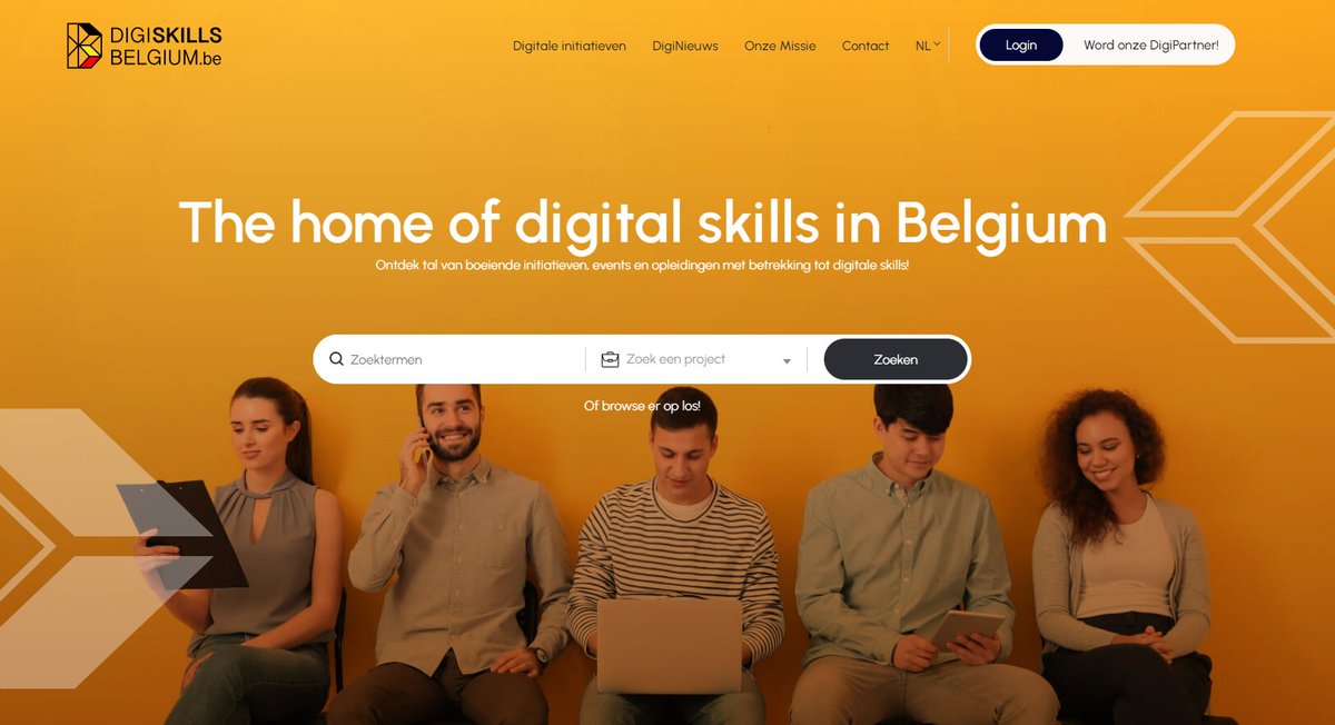 Meet the 🇧🇪 National Digital Skills and Jobs Coalition, created in 2014, re-launched in 2020 to:
 
1️⃣ tackle the digital skills gap
2️⃣ upskill and reskill 
3️⃣ boost digital transformation 

New website 👉digiskillsbelgium.be
Read more👉bit.ly/3Hl8GLi