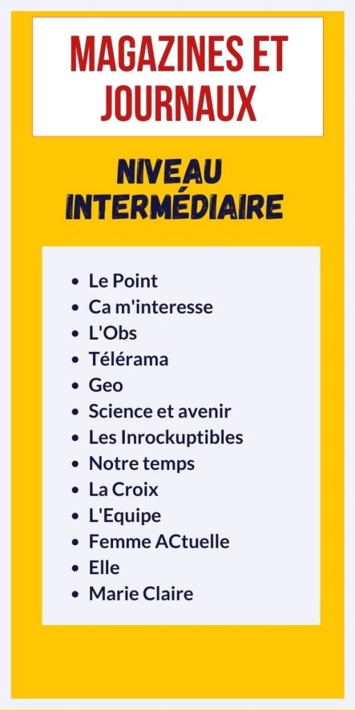 myourfrench's tweet photo. Vous souhaitez lire un magazine ou un journal en français ? Découvrez une sélection de magazines et de journaux français pour vous aider à améliorer votre niveau en français. 👇
#learnfrench #frenchimmersion #readinfrench
https://t.co/Bm7E9Acp9g https://t.co/NoaPVgT1se