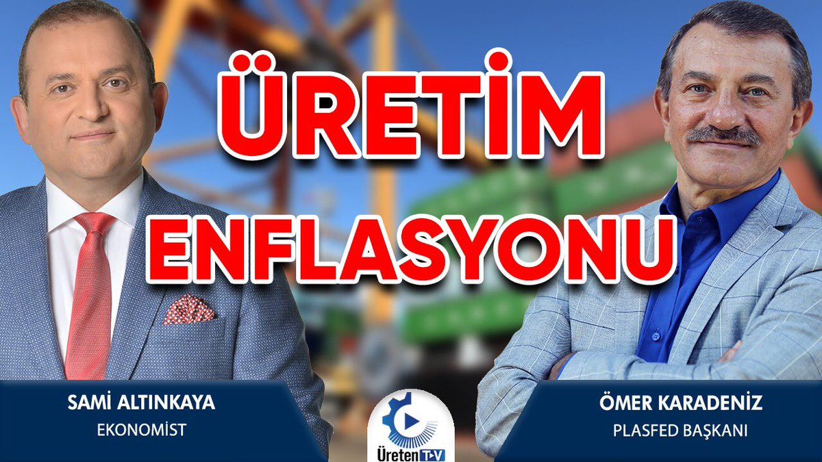Uretentv's tweet photo. YouTube'da @samialtinkaya ve PLASFED BAŞKANI Ömer Karadeniz ile videomuz 17:30'da yayında!
YouTube//Üreten TV
Link:
https://t.co/UZ2YYyhyVm
#plasfed #hammade #üretim #sanayi #haber #ihracat #ithalat #dolar #enflasyon https://t.co/JuC1XzalrC