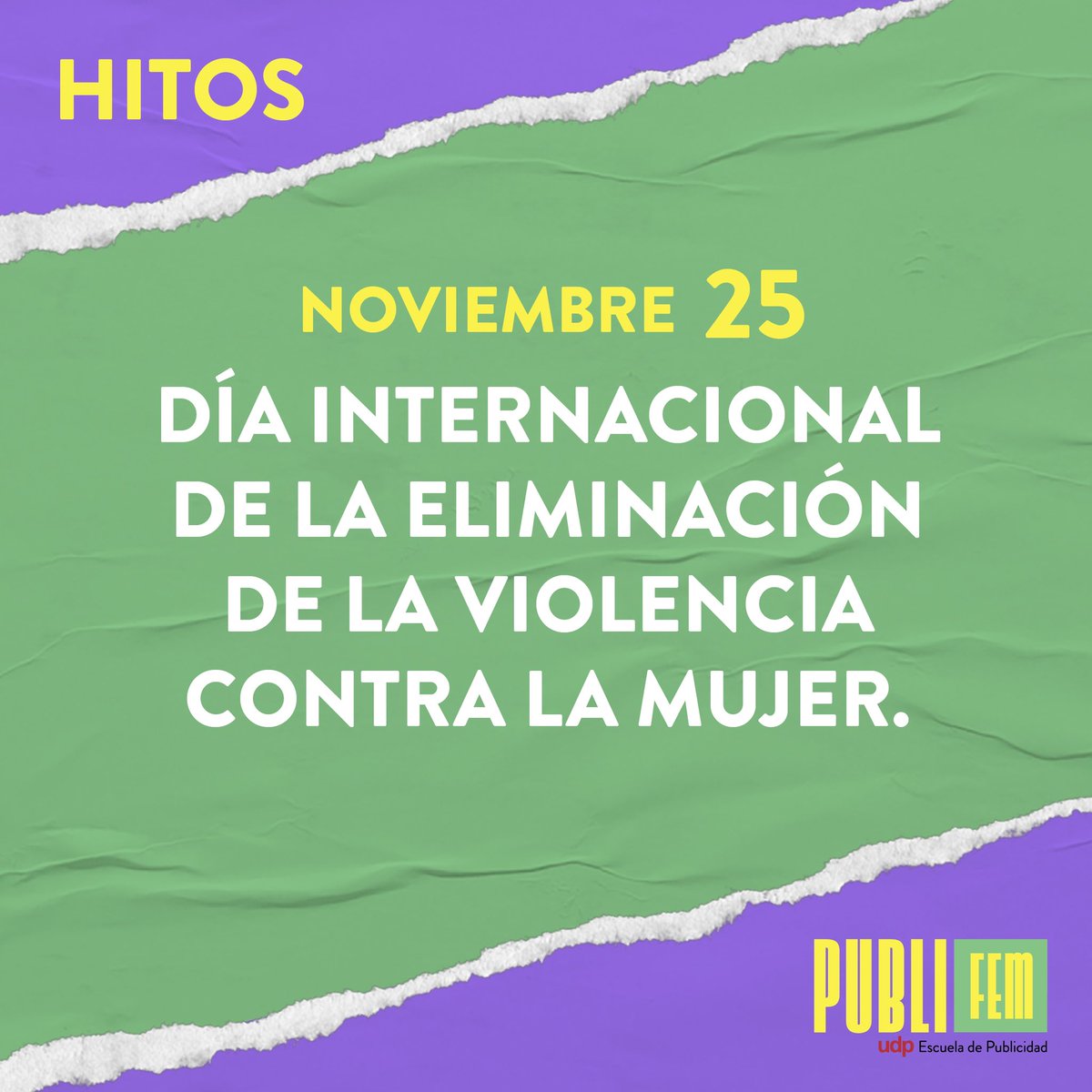 Publifem1's tweet photo. Por todas nuestras compañeras, por las que siguen y por las que no están, para que nuestros derechos nunca más sean vulnerados, ahora más que nunca. 💜💚💛 https://t.co/rQ2h5xX5nk
