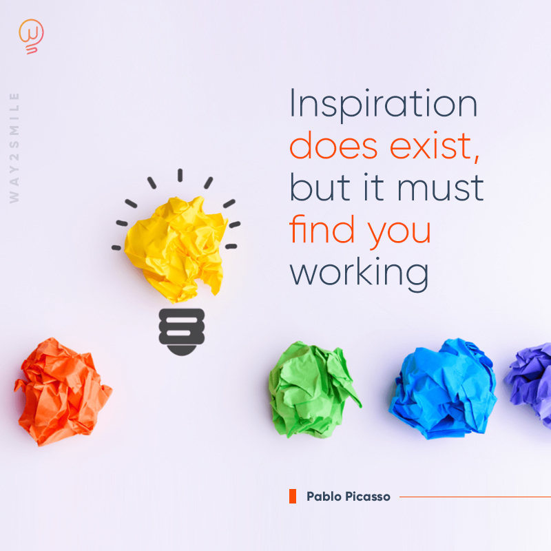 way2smiledubai's tweet image. Inspiration does exist, but it must find you working - Pablo Picasso

#MotivationalQuote #Inspiration #Way2Smile