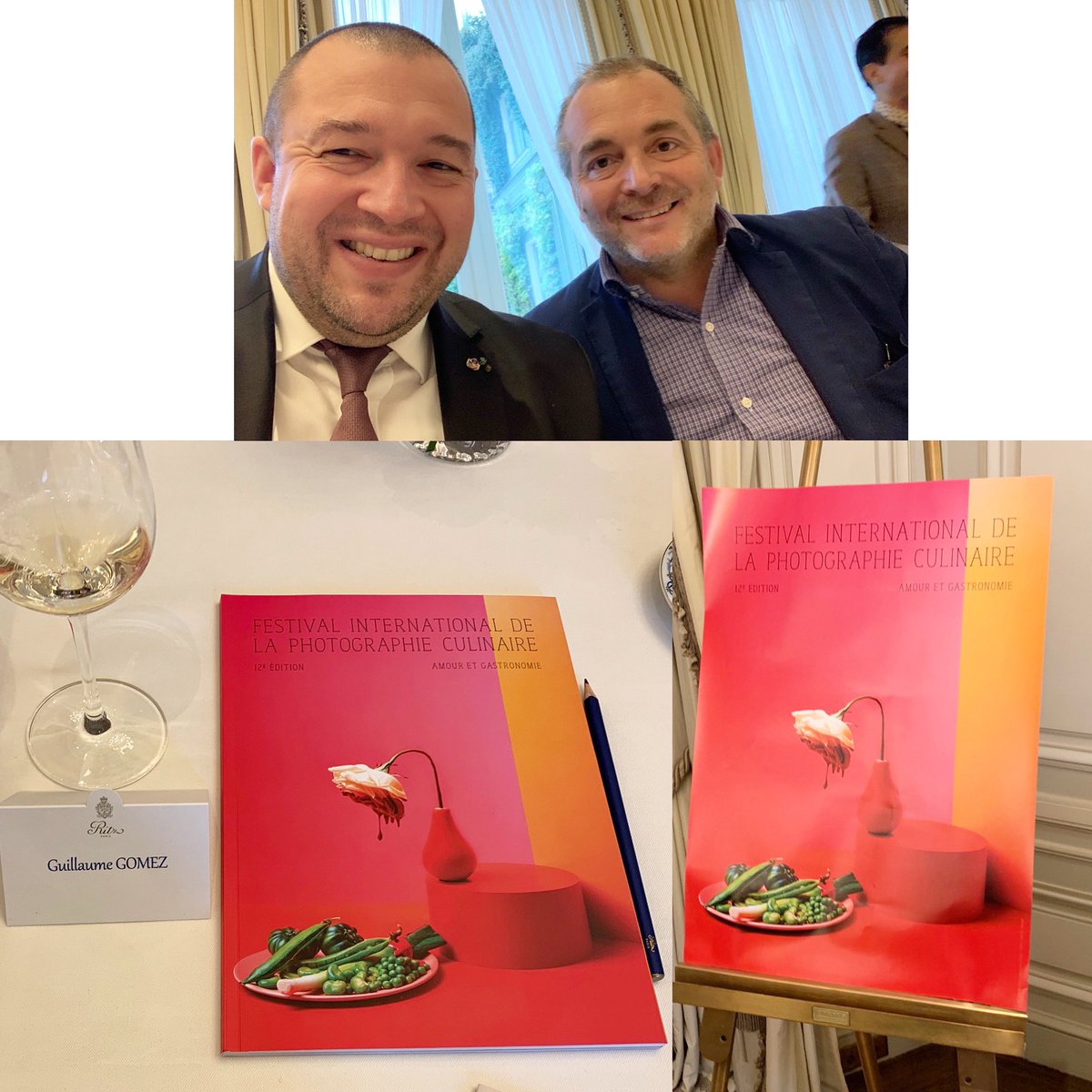 Le Festival International de la photo culinaire dans sa douzième édition. Sous le parrainage de #francois_perret 
#fipc #nosphotographesontdutalent #ritz #ambassadedefrancedelagastronomie #guillaumegomezpageofficielle