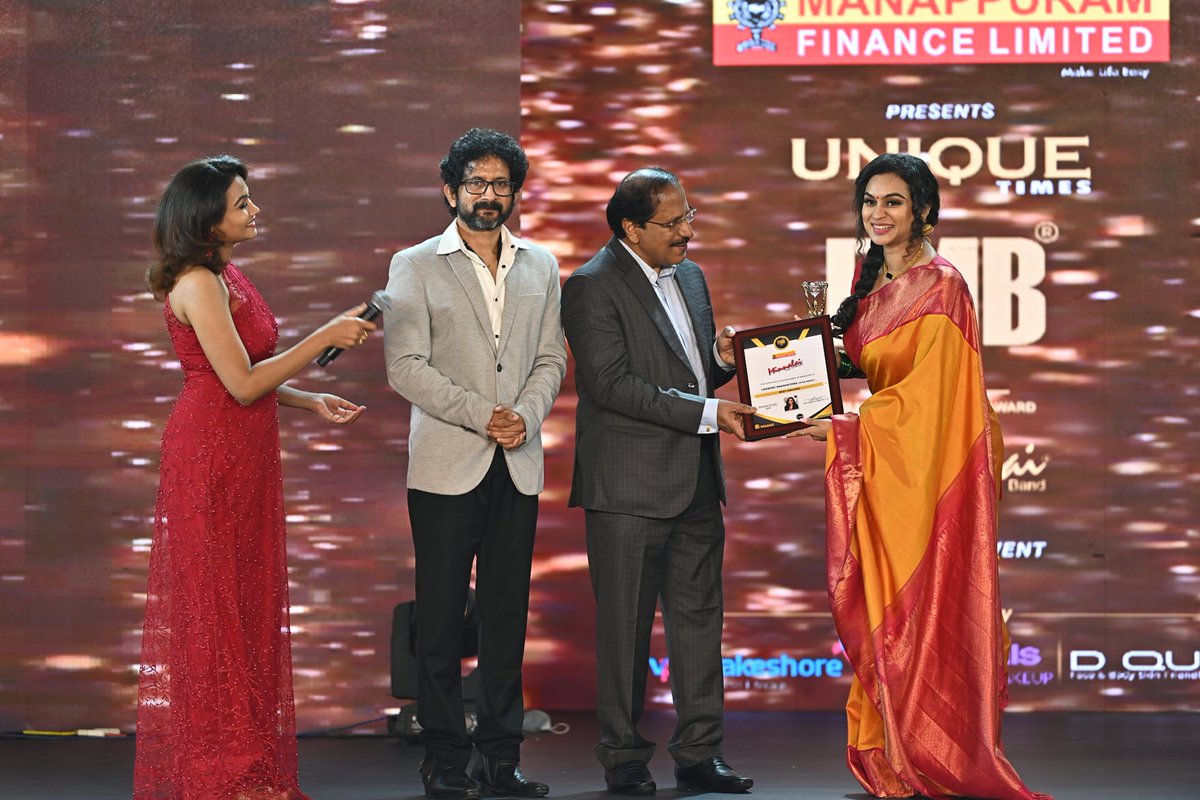 pegasus_event's tweet photo. FMB Award - FILM, MEDIA, BUSINESS AWARD

15th Manappuram Minnalai Film TV Awards

Best Anchor: Lakshmi Nakshathra (Star Magic)

#ManappuramFinanceLtd #dque #pegasusglobal #pegasusevents #minnalai #fmbaward #filmaward #starmagic #lakshminakshathra #FlowersTV #bestanchor https://t.co/NNGGVZksj1