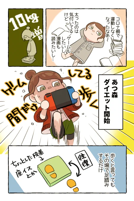 リングフィットは続かないけど、あつ森は続く 神アプデめっちゃたのしい