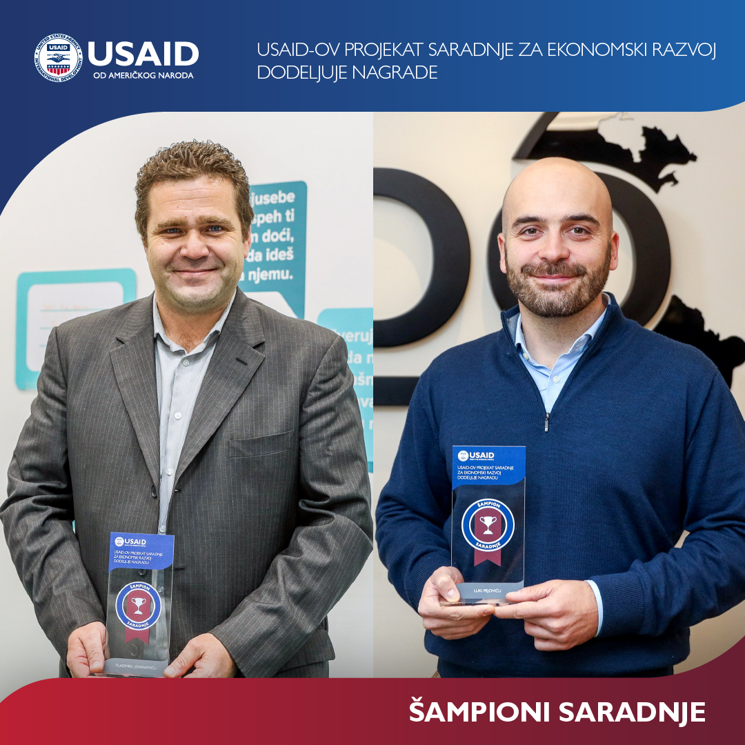 saradnja_'s tweet photo. Naši Šampioni saradnje!
Bez Vaše energije, entuzijazma i zalaganja za reforme koje podstiču rast i razvoj privrede u Srbiji, ne bismo zajedno ostvarili rezultate. https://t.co/sqk4hyabhI