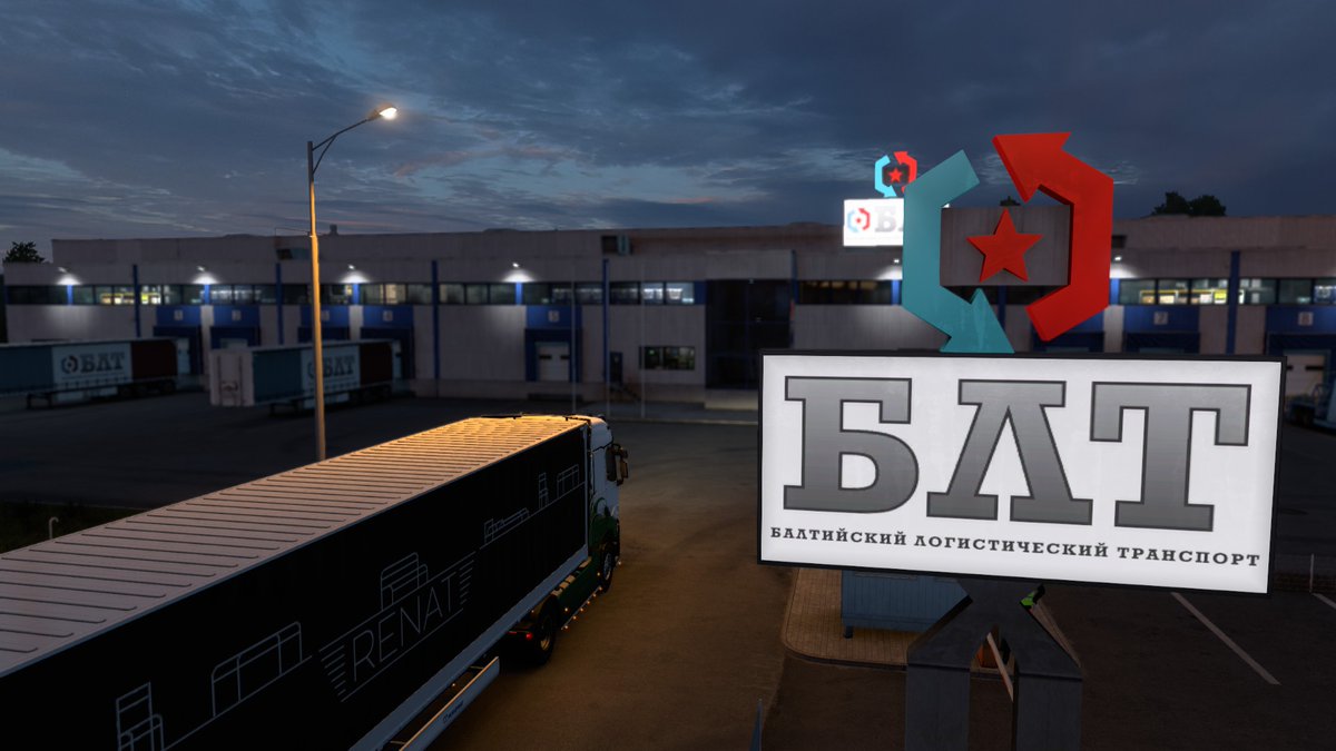 mikh2018's tweet photo. @SCSsoftware Baltic sea region #ETS2 https://t.co/wd8jKtEYCu