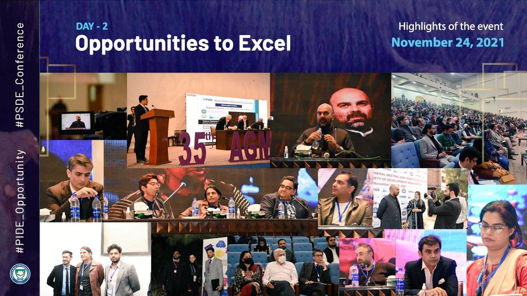 Thank You @PIDEpk & @IMSciences_Pesh for organising Outstanding & Informative Conference about 'Opportunities to excel: Now & The Future' #ForPakistan.

#PIDE_Opportunity 
#PSDE_Conference
#OpportunitiesForAll 
@agmpsdepide 
@IMSciences_Pesh 
@nadeemhaque @durre_nayab_