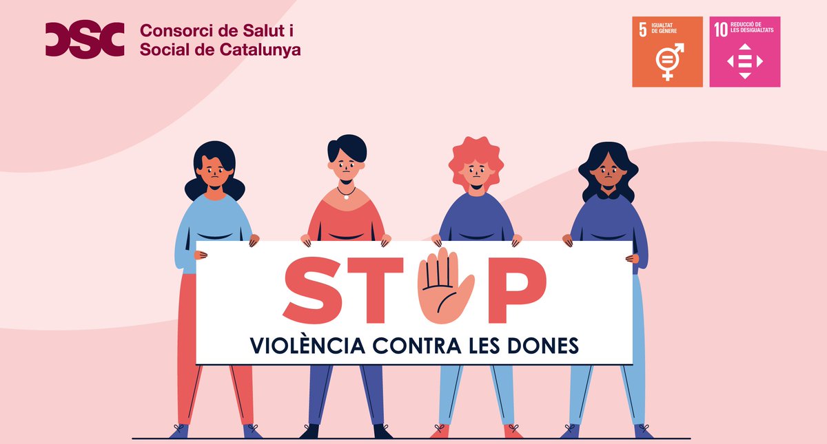 CSC_Consorci's tweet photo. 🟣 #25 Ens adherim al Dia Internacional per a l’Eliminació de la Violència envers les Dones.
🛑Stop #ViolènciesMasclistes!
👐 Compartim els missatges dels #AssociatsCSC👇 https://t.co/UMaRaYHqX4