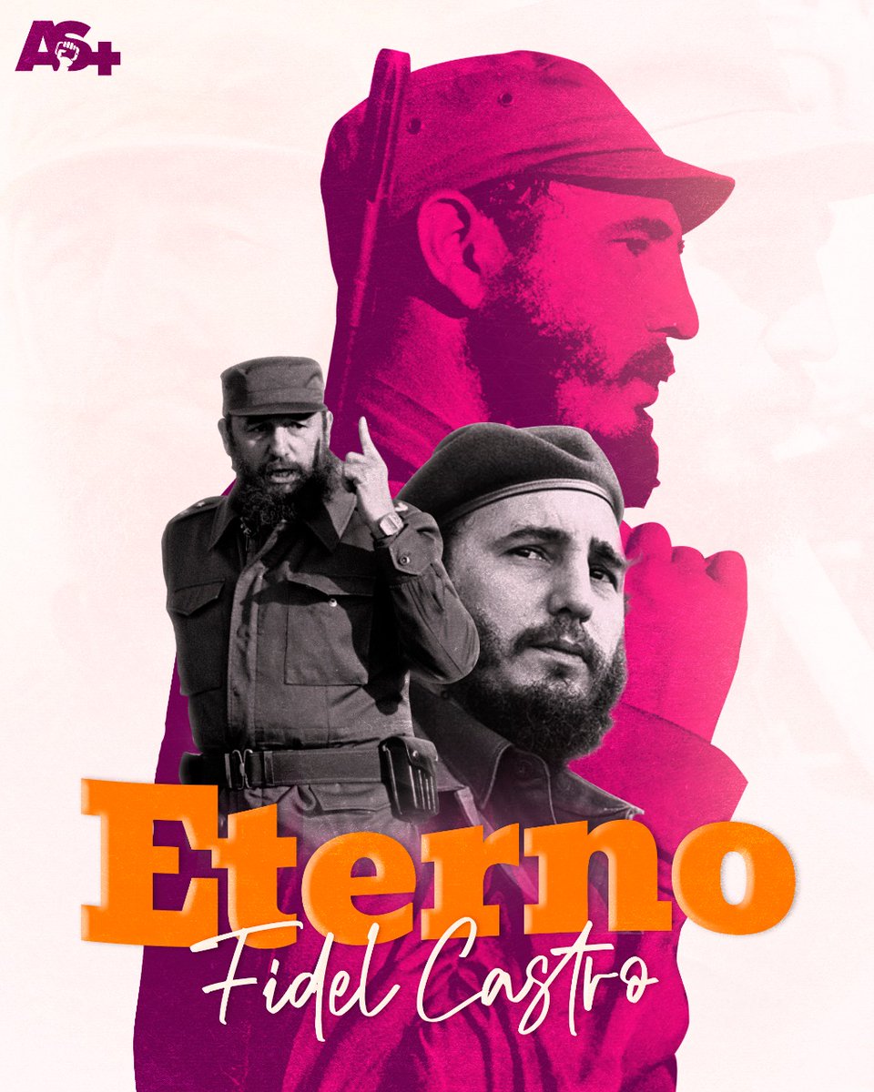 #FidelPorSiempre| Conmemoramos el paso a la inmortalidad del líder histórico de la Revolución Cubana, eterno e invencible Comandante #Fidel Castro. ✊🇨🇺

#FidelViveCubaSigue
#CubaVive
#25Noviembre